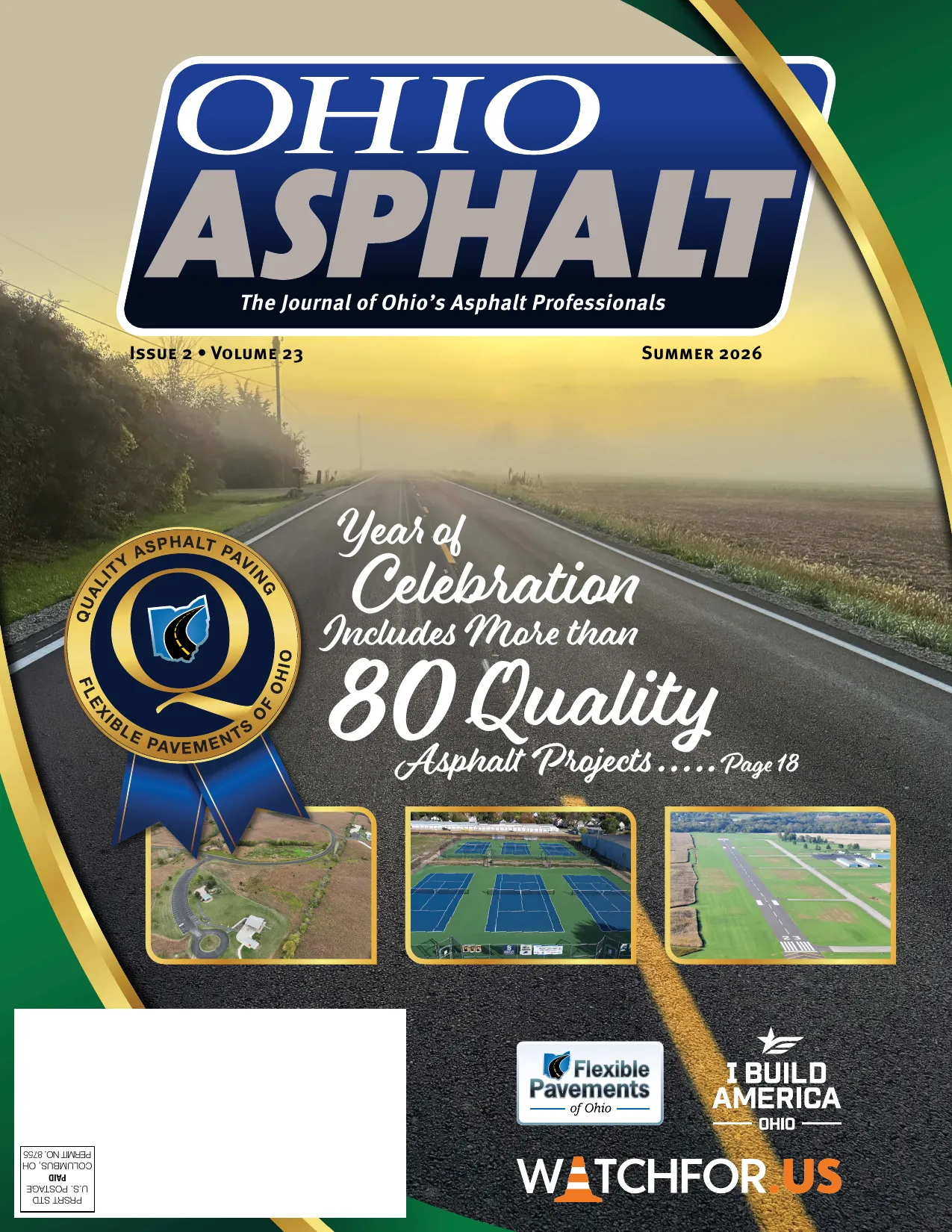 Page 1 of Ohio Asphalt Magazine Summer 2026