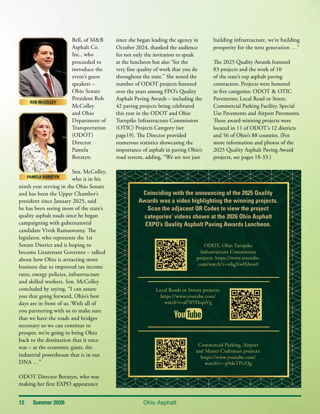Page 12 of Ohio Asphalt Magazine Summer 2026