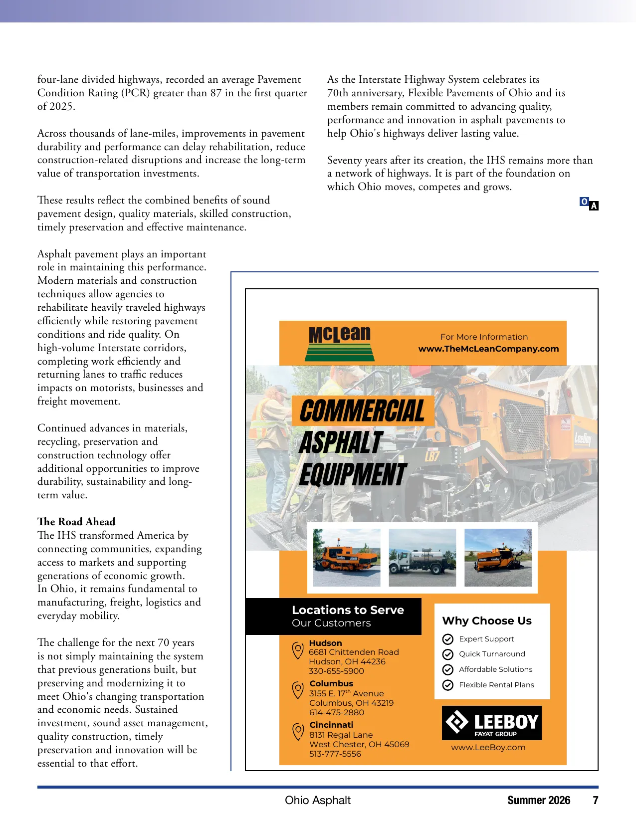 Page 7 of Ohio Asphalt Magazine Summer 2026